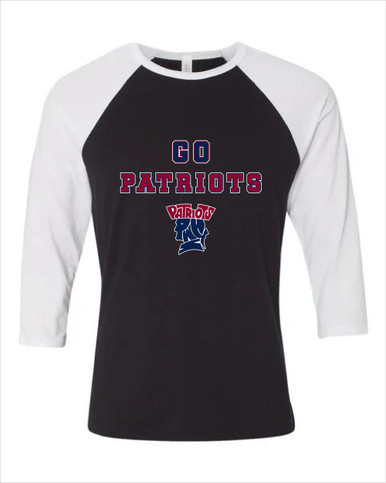 Penn Wood Patriots Go Team Women's Baseball T-Shirt