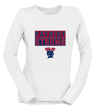 Penn Wood Patriots Strong #1 Women's LS T-Shirt
