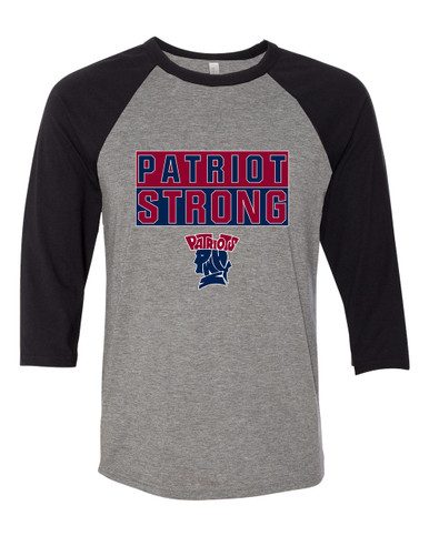 Penn Wood Patriots Strong #1 Men's Baseball T-Shirt
