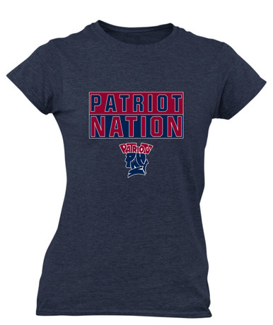 Penn Wood Patriots Nation #1 Women's Premium SS T-Shirt