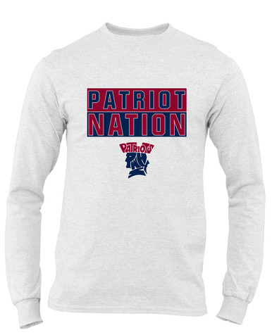 Penn Wood Patriots Nation #1 Men's LS T-Shirt