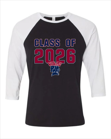 Penn Wood Patriots Class of 2026 Men's Baseball T-Shirt