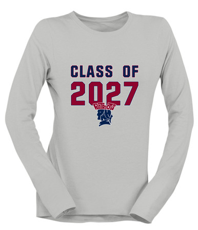 Penn Wood Patriots Class of 2027 Women's Premium LS T-Shirt