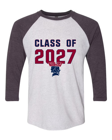 Penn Wood Patriots Class of 2027 Men's Baseball T-Shirt