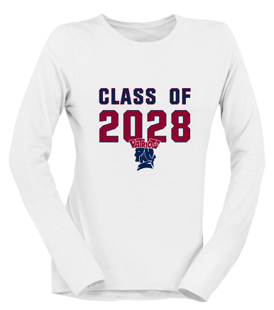 Penn Wood Patriots Class of 2028 Women's Premium LS T-Shirt