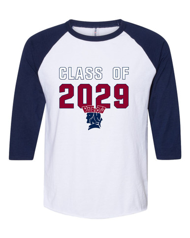 Penn Wood Patriots Class of 2029 Women's Baseball T-Shirt
