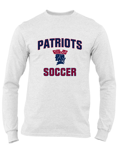Penn Wood Patriots Soccer #1 Men's LS T-Shirt