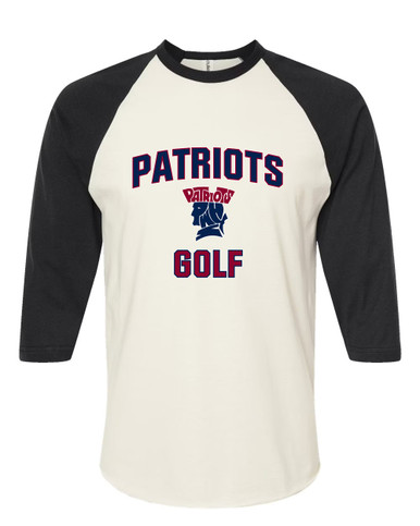 Penn Wood Patriots Golf Women's Baseball T-Shirt