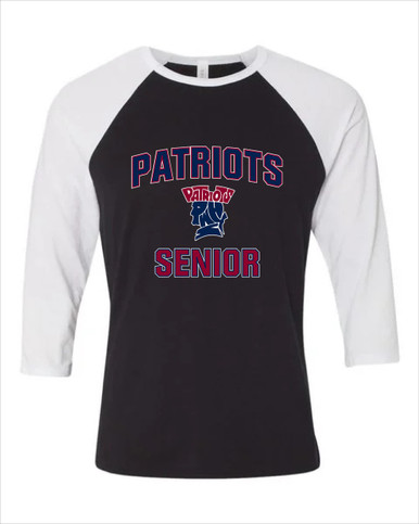 Penn Wood Patriots Senior #1 Women's Baseball T-Shirt