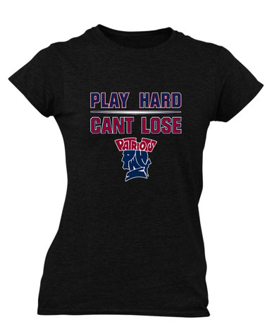 Penn Wood Patriots Play Hard, Can't Lose Women's Premium SS T-Shirt