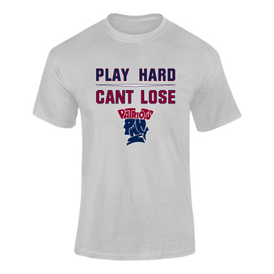 Penn Wood Patriots Play Hard, Can't Lose Men's SS T-Shirt
