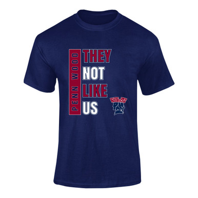Penn Wood Patriots They Not Like Us #1 Men's Premium SS T-Shirt