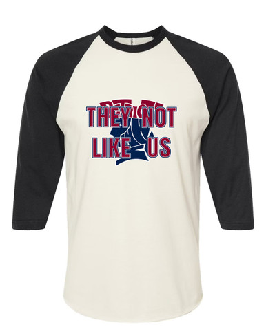 Penn Wood Patriots They Not Like Us #2 Women's Baseball T-Shirt