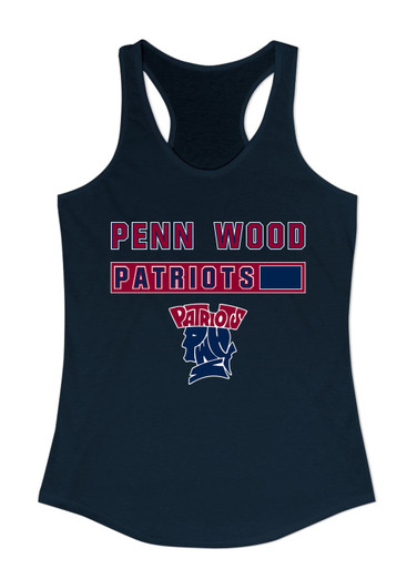 Penn Wood Patriots Mascot #7 Women's Tank Top