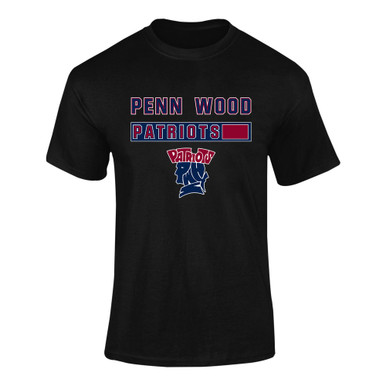 Penn Wood Patriots Mascot #7 Men's Premium SS T-Shirt