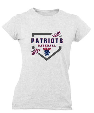 Penn Wood Patriots Baseball #2 Women's SS T-Shirt