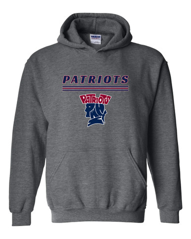 Penn Wood Patriots Mascot #8 Men's Hoodie