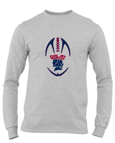 Penn Wood Patriots Football #4 Men's Premium LS T-Shirt