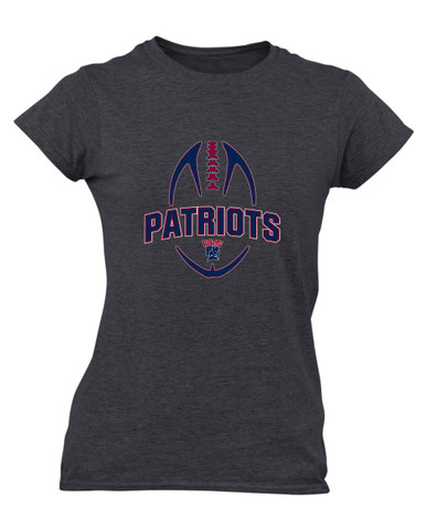 Penn Wood Patriots Football #5 Women's SS T-Shirt