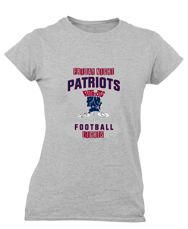 Penn Wood Patriots Football #6 Women's Premium SS T-Shirt