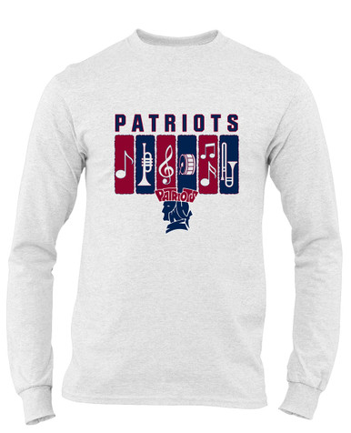 Penn Wood Patriots Band # 2 Men's LS T-Shirt