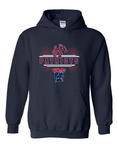 Penn Wood Patriots Band # 3 Men's Hoodie