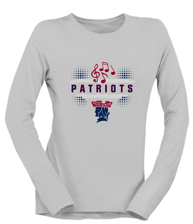 Penn Wood Patriots Band # 3 Women's LS T-Shirt