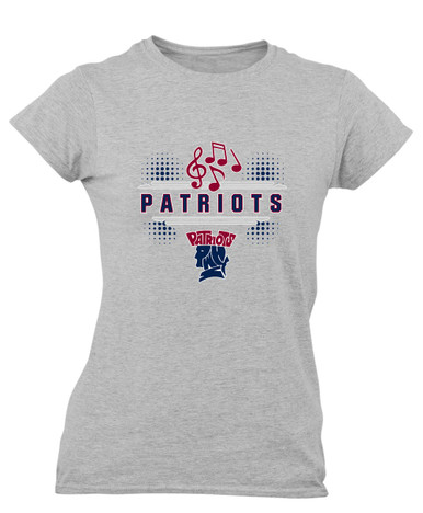 Penn Wood Patriots Band # 3 Women's SS T-Shirt
