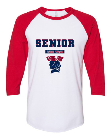 Penn Wood Patriots Senior #2 Men's Baseball T-Shirt