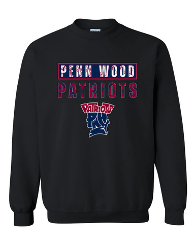 Penn Wood Patriots Mascot #9 Men's Sweatshirt
