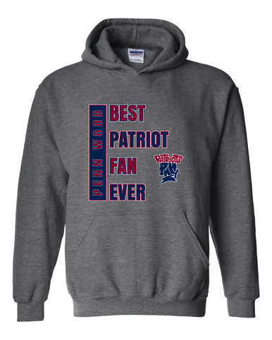 Penn Wood Patriots Best Patriot Fan Men's Hoodie