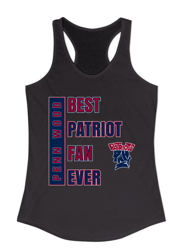 Penn Wood Patriots Best Patriot Fan Women's Tank Top