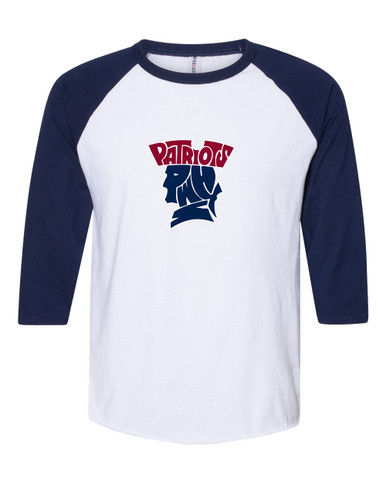 Penn Wood Patriots Mascot #1 Women's Baseball T-Shirt