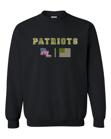 Red Land Patriots Camo Flag Men's Sweatshirt