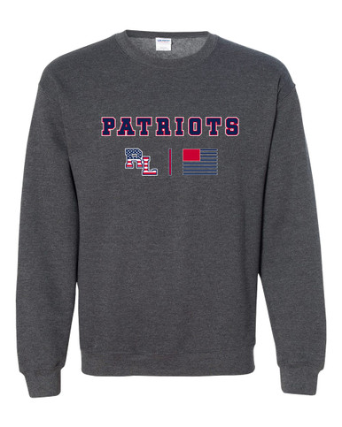 Red Land Patriots Team Colors Flag Men's Sweatshirt