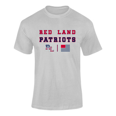 Red Land Patriots Spirit Flag Men's SS T-Shirt