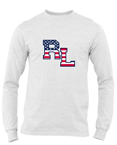 Red Land Patriots Mascot #1 Men's LS T-Shirt