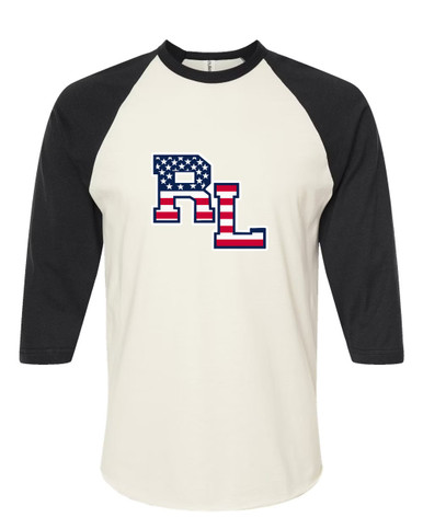 Red Land Patriots Mascot #1 Men's Baseball T-Shirt