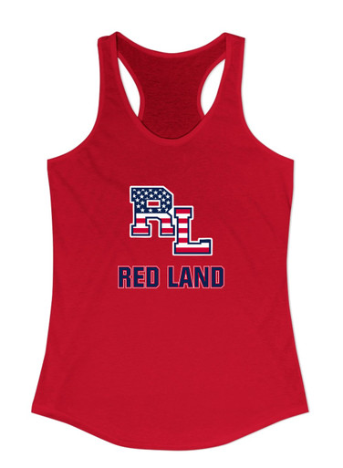 Red Land Patriots Mascot #2 Women's Tank Top