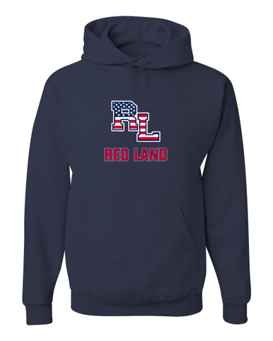 Red Land Patriots Mascot #2 Men's Premium Hoodie