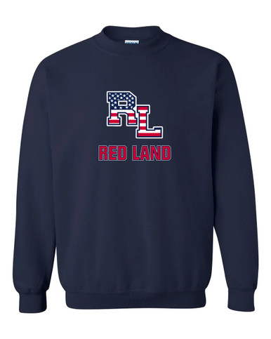 Red Land Patriots Mascot #2 Men's Sweatshirt