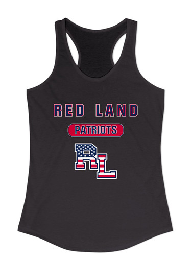 Red Land Patriots Mascot #3 Women's Tank Top