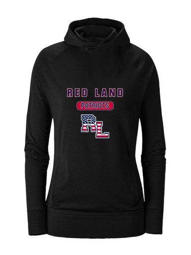 Red Land Patriots Mascot #3 Women's Hoodie