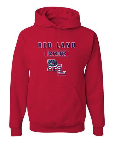 Red Land Patriots Mascot #3 Men's Premium Hoodie