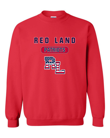 Red Land Patriots Mascot #3 Men's Sweatshirt