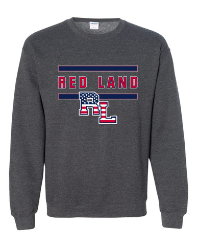 Red Land Patriots Mascot #4 Men's Sweatshirt