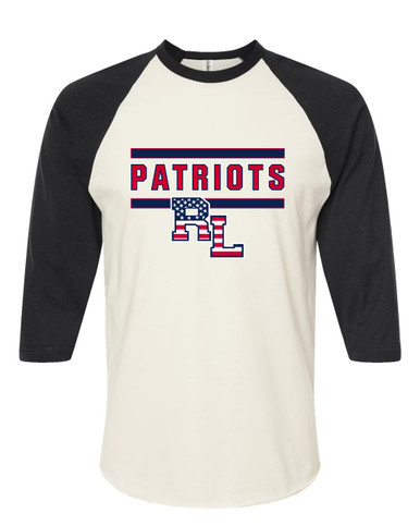 Red Land Patriots Mascot #5 Women's Baseball T-Shirt