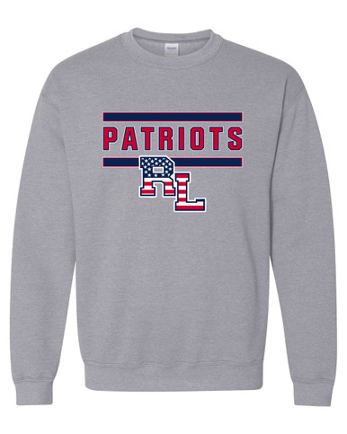 Red Land Patriots Mascot #5 Men's Sweatshirt