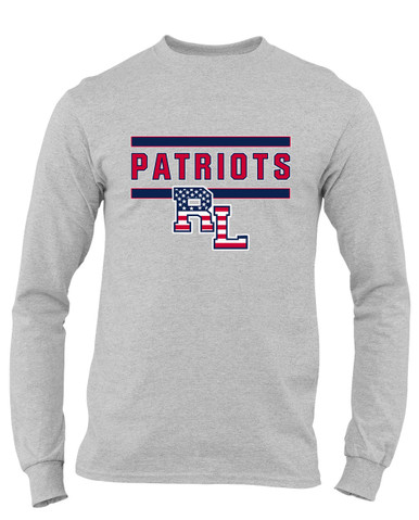 Red Land Patriots Mascot #5 Men's Premium LS T-Shirt