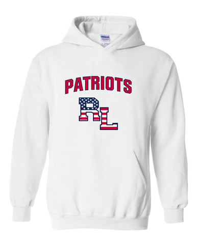 Red Land Patriots Mascot #6 Men's Hoodie